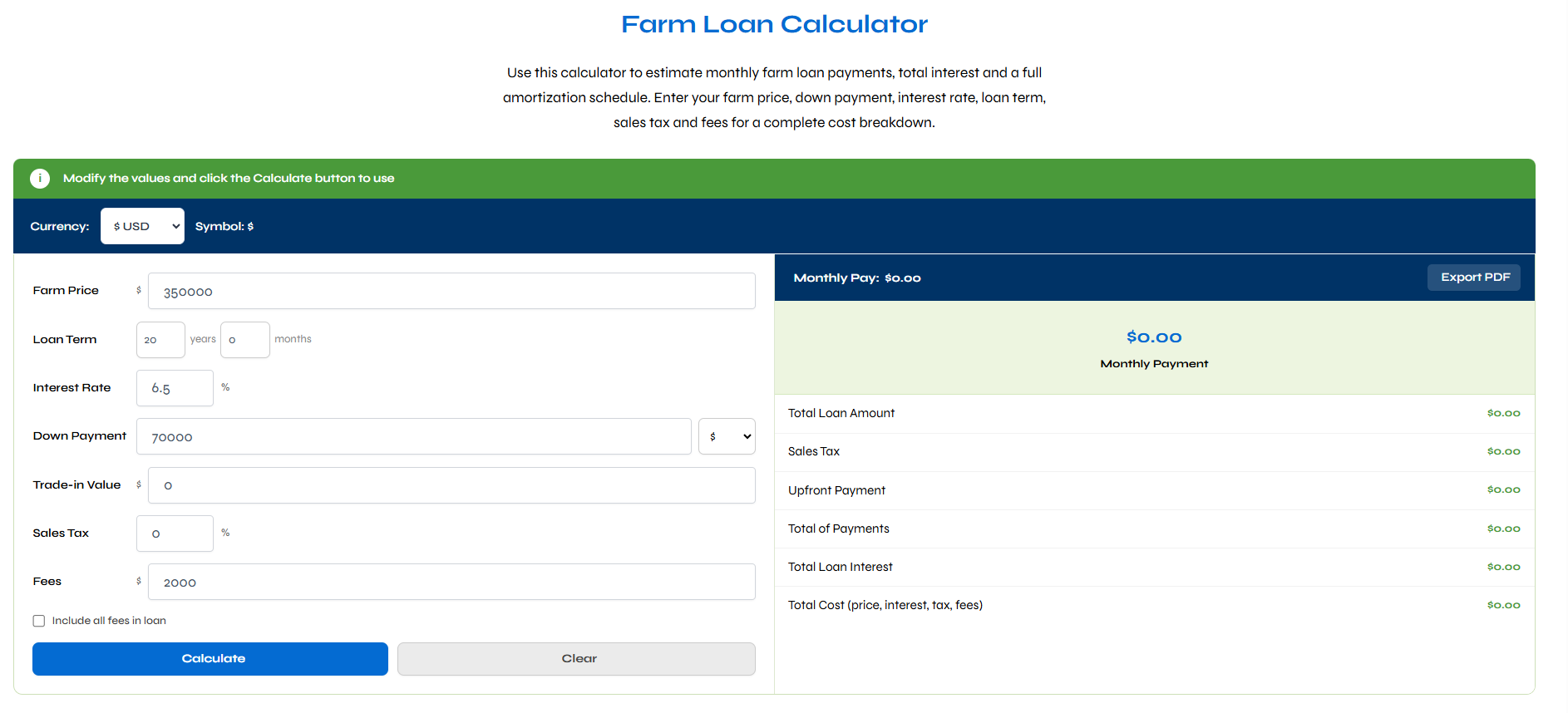 Loan Calculator