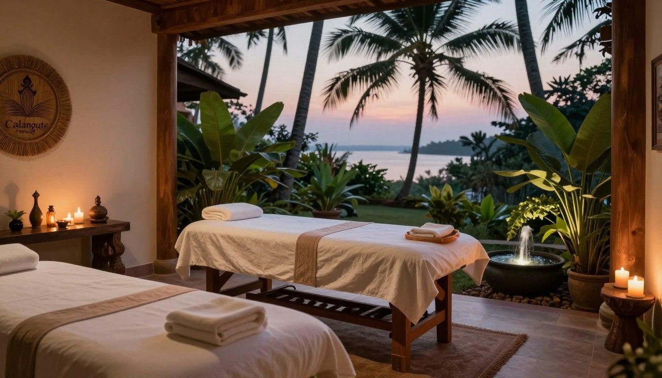 spa in calangute